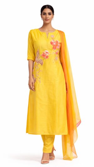 Sunshine Bloom Floral Suit Set