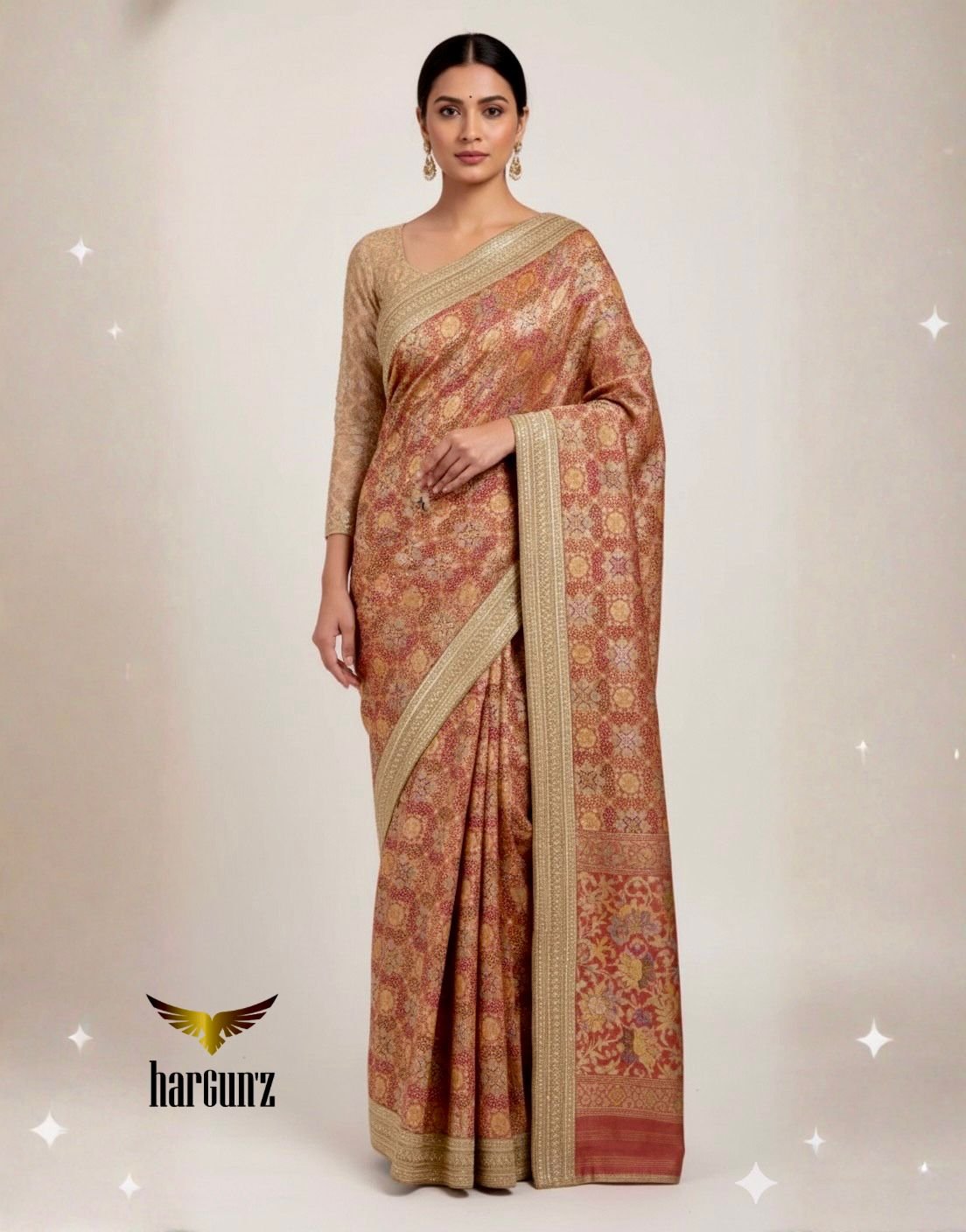 Georgette Saree by hargunz