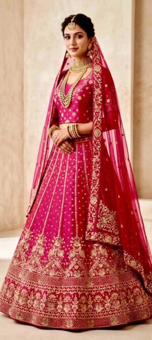 Royal Rani Zari Bridal Lehenga