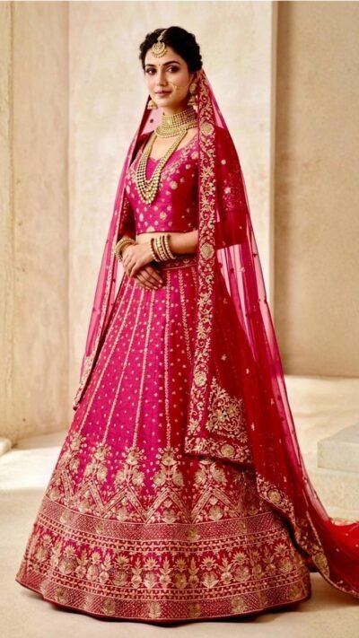 Royal Rani Zari Bridal Lehenga
