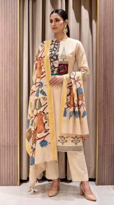 Premium Cotton Block Printed Suit Set