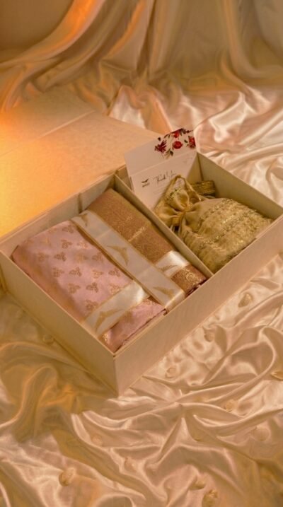 Banarasi Khaddi Silk Suit Gift Box