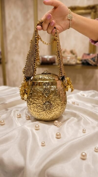 Exclusive Handcrafted Metal Potli