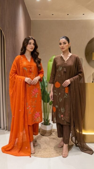 Mal Chanderi Ready to Wear Suits