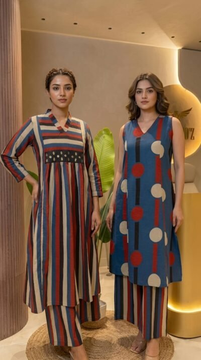 Ready To Wear Cotton Co-ord Sets
