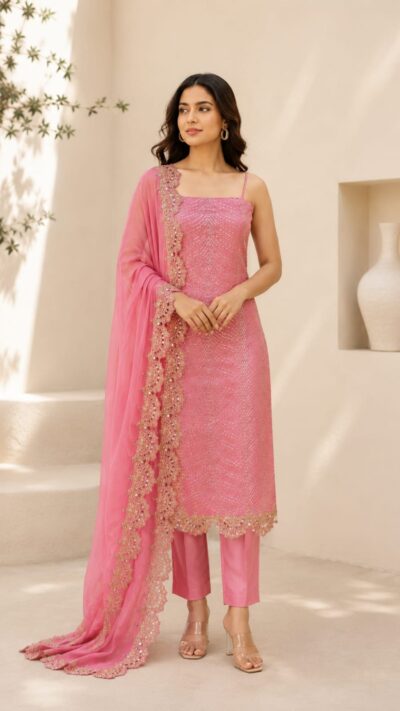 Chinon Gotta Patti Work Suit Set